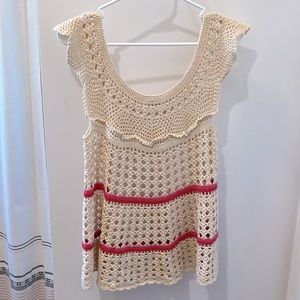 Free People Crochet Tank